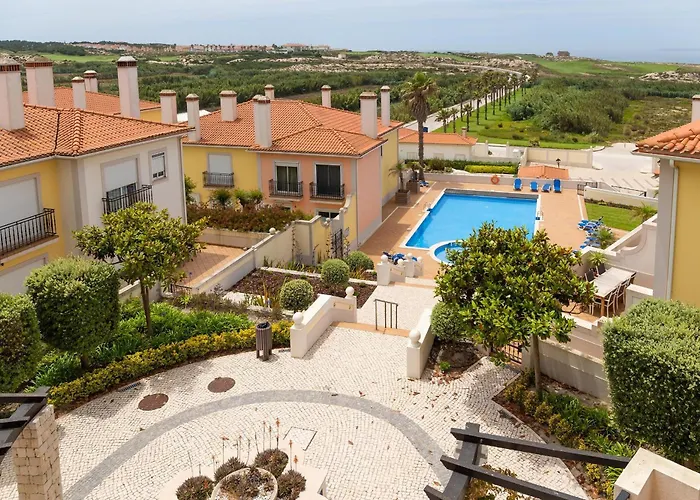 T3 Sea View, Pool, Golf, Praia Del Rey, Obidos Daire Praia del Rei